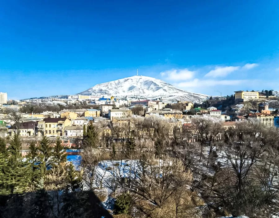 Вид из санатория «Зори Ставрополья» в г. Пятигорске - фотография